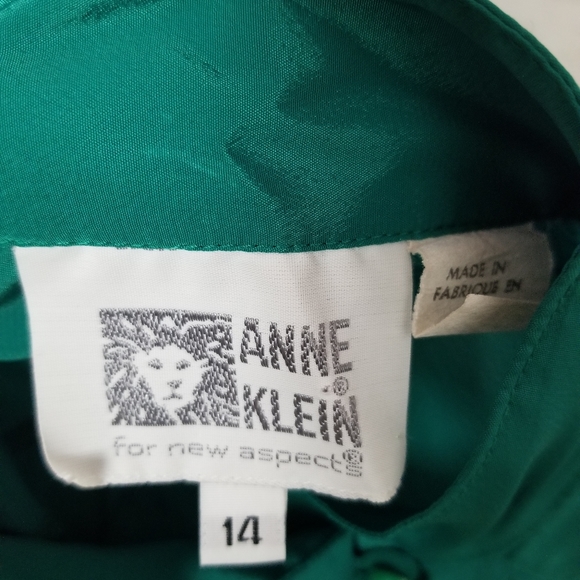 Anne Klein, women elegant Blouse, size 14. - Picture 3 of 7